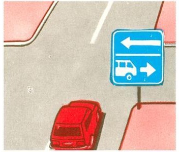 In which direction is traffic allowed?