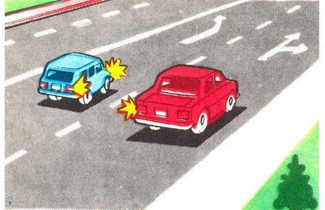 Which of the following has the advantage in traffic: