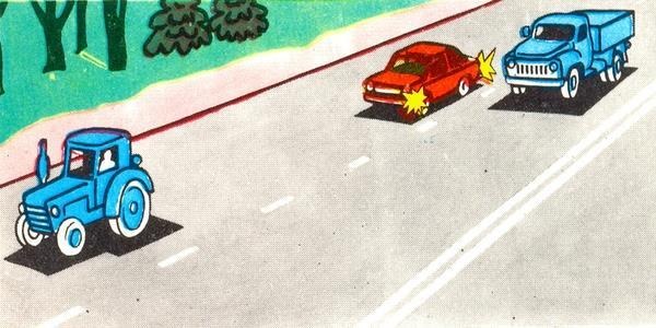 The driver of which vehicle must give way?