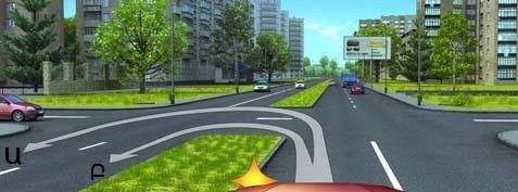 По какой траектории разрешён разворот