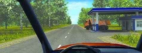 Are we required to give way to the truck?