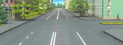 How many traffic area crossings are there at this intersection?