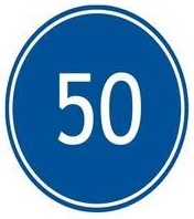 This road sign: