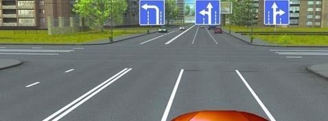 In which direction can you continue the driving from the mentioned zone?