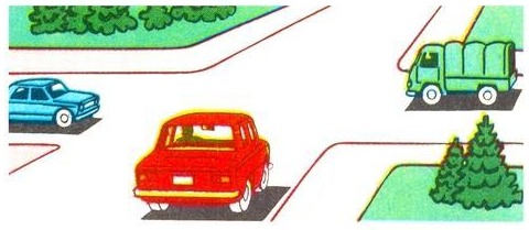 The last one to drive through the intersection: