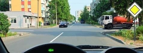 When making a U-turn in this situation, you must yield the right of way to