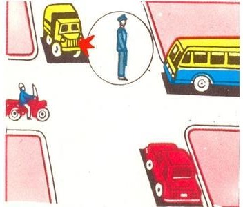 In which answer are the vehicles correctly indicated for which travel is permitted?