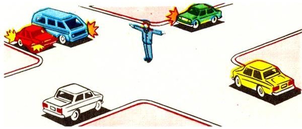 Which vehicles are permitted to travel?