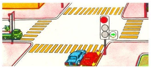 Перекресток первым проедет:
