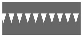 This horizontal road marking indicates: